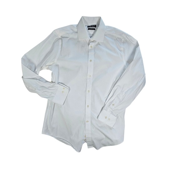 Lauren Ralph Lauren Other - Lauren Ralph Lauren Mens Slim Performance Stretch Dress Shirt White 15.5 32/33